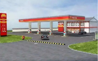 富民县城北加油站